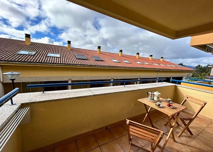 Apartamento Portosin Con Piscina Al Lado De La Playa
